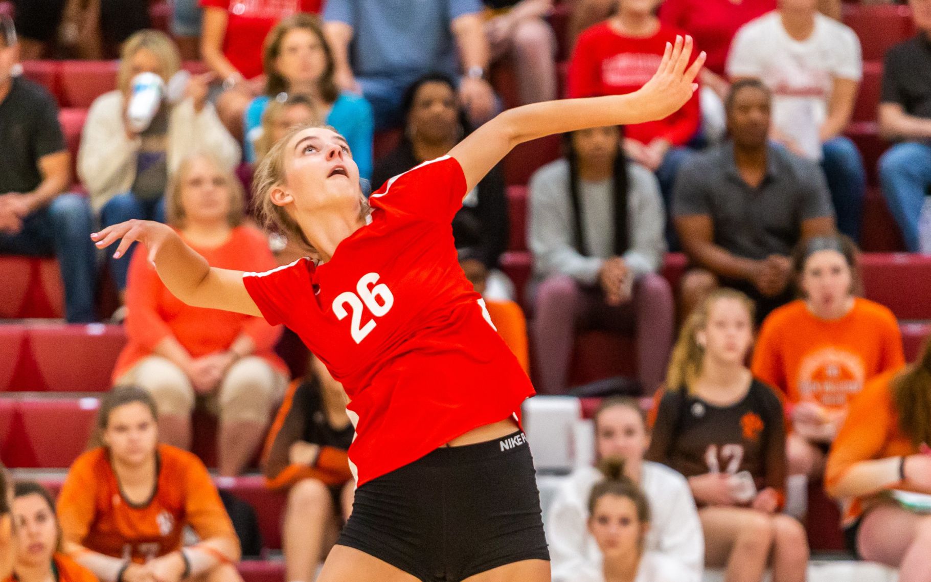 Cor Jesu vs. Edwardsville volleyball